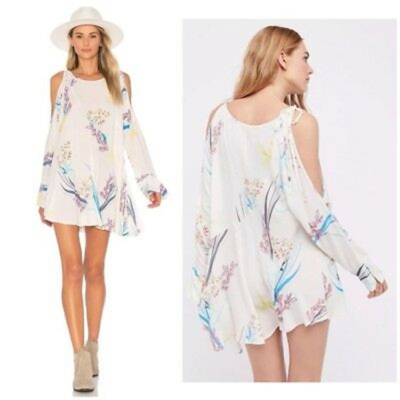 Free People Dresses & Skirts - Free People OB600324 Clear Skies Cold Shoulder